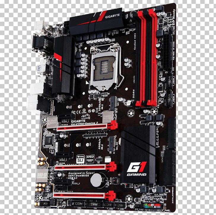 Intel LGA 1151 Motherboard Gigabyte Technology ATX PNG, Clipart, Atx, Chipset, Computer, Computer Case, Computer Component Free PNG Download