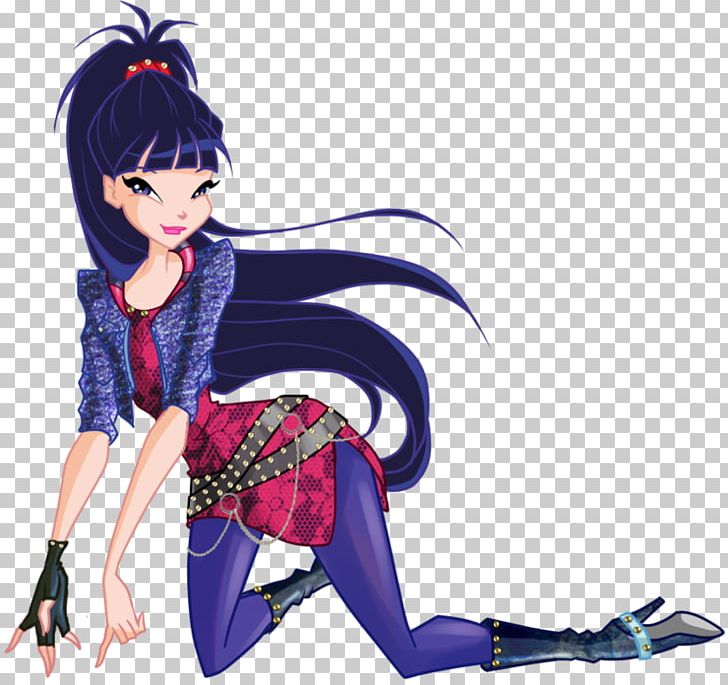 Musa Bloom Stella Roxy Tecna PNG, Clipart, Anime, Art, Black Hair, Bloom, Costume Free PNG Download
