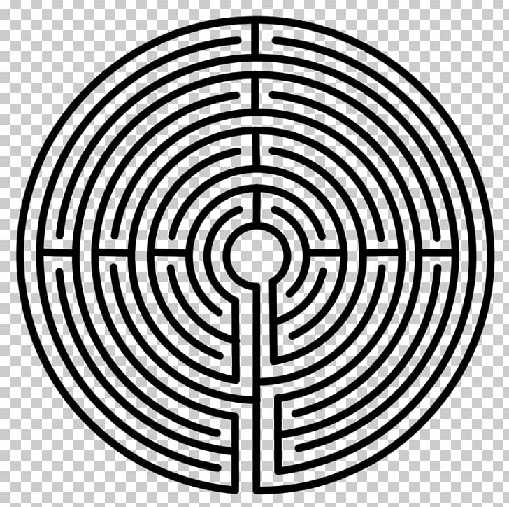 Chartres Cathedral Daedalus Knossos Minotaur Theseus PNG, Clipart, Area, Black And White, Chartres, Chartres Cathedral Labyrinth, Circle Free PNG Download
