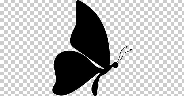 monarch butterfly silhouette