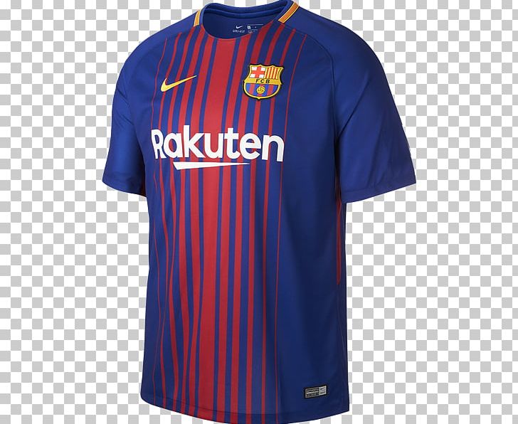 FC Barcelona Jersey 2017–18 La Liga 0 Kit PNG, Clipart, 2017, Active Shirt, Barcelona, Blue, Brand Free PNG Download