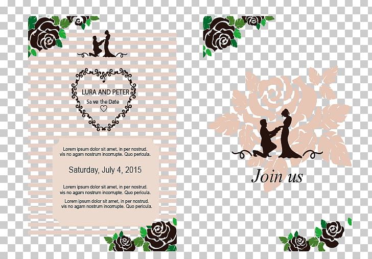 Wedding Invitation Ornament Poster PNG, Clipart, Brand, Flat, Flora, Flower, Greeting Card Free PNG Download