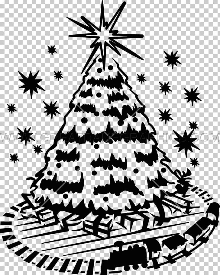 Christmas Tree Spruce Fir Christmas Ornament PNG, Clipart, Art, Black And White, Christmas, Christmas Day, Christmas Decoration Free PNG Download