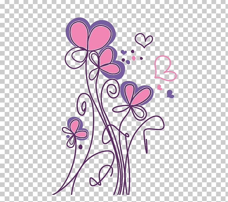 Flower Drawing Floral Design Wall PNG, Clipart, Art, Branch, Color, Creative Arts, Cut Flowers Free PNG Download