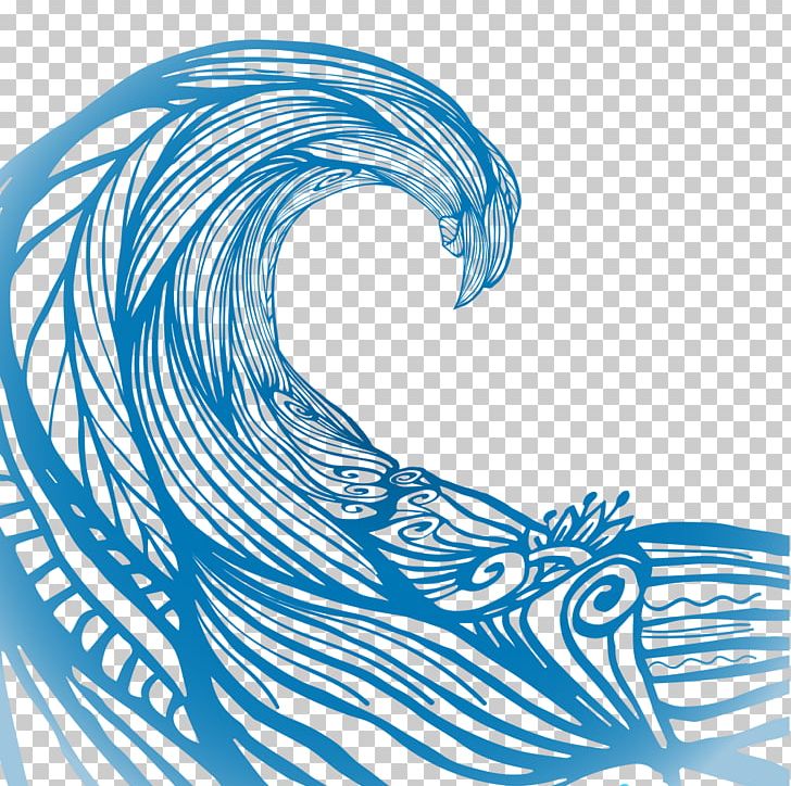 Wave Euclidean PNG, Clipart, Black And White, Blue, Capillary Wave, Circle, Graphic Design Free PNG Download
