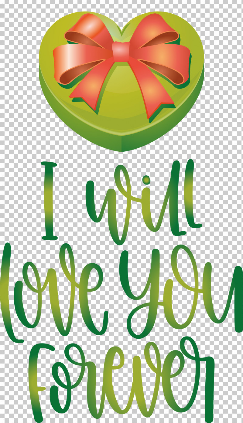 Love You Forever Valentines Day Valentines Day Quote PNG, Clipart, Biology, Green, Leaf, Line, Logo Free PNG Download