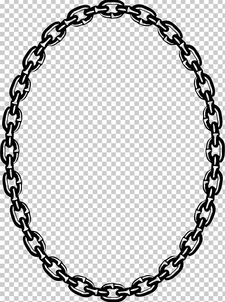 Chain PNG, Clipart, Black And White, Body Jewelry, Bracelet, Chain, Circle Free PNG Download