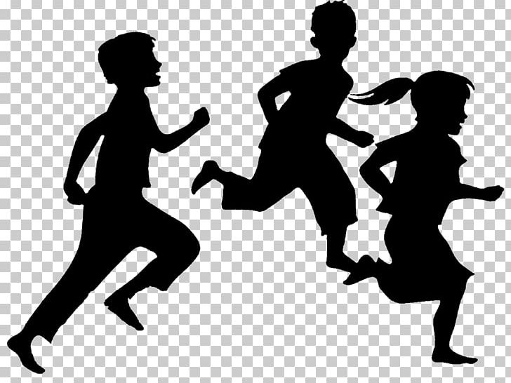 Child Silhouette Running PNG, Clipart, Black And White, Child, Clip Art, Drawing, Fun Run Free PNG Download