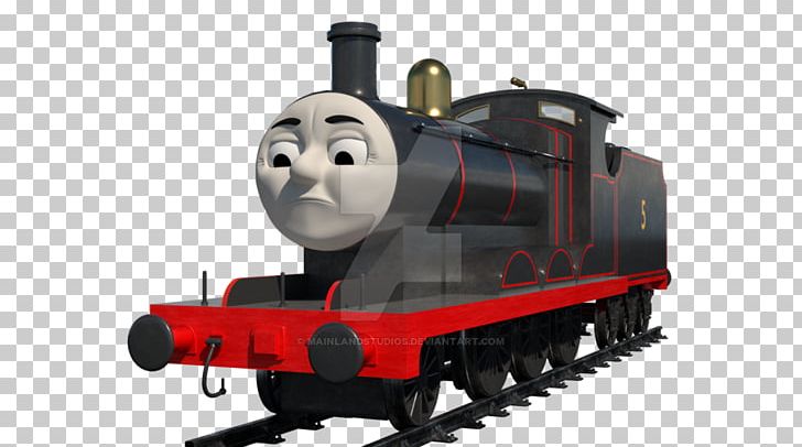James The Red Engine Thomas Train Steam Engine Locomotive PNG
