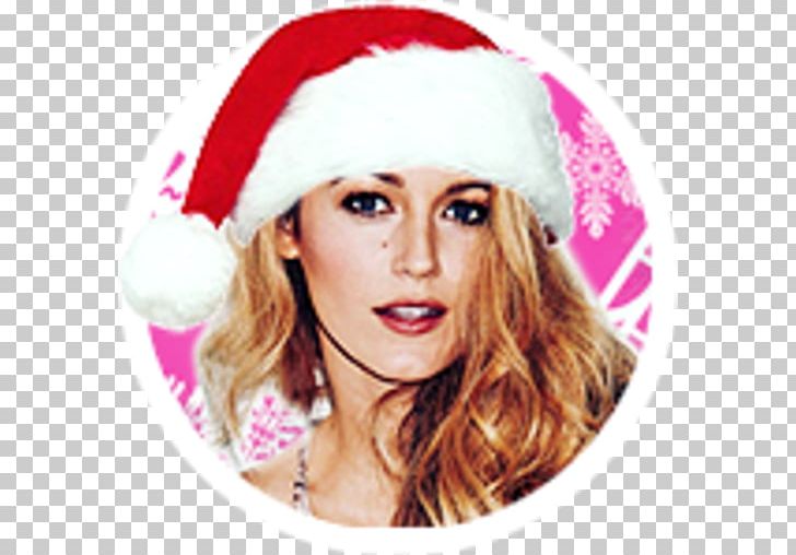 Blake Lively Santa Claus Christmas Ornament Hollywood Female PNG, Clipart, Blake Lively, Cap, Celebrity, Christmas, Christmas Decoration Free PNG Download