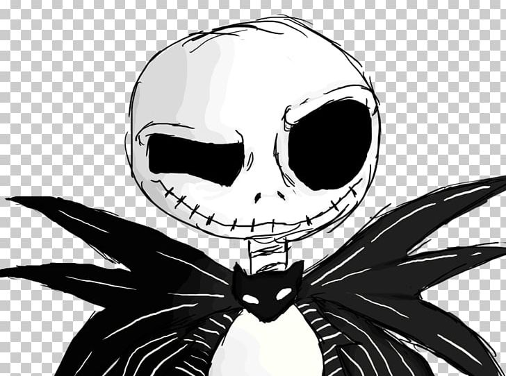 Jack Skellington The Nightmare Before Christmas: The Pumpkin King Santa Claus Drawing Oogie Boogie PNG, Clipart, Art, Black And White, Bone, Christmas, Deviantart Free PNG Download
