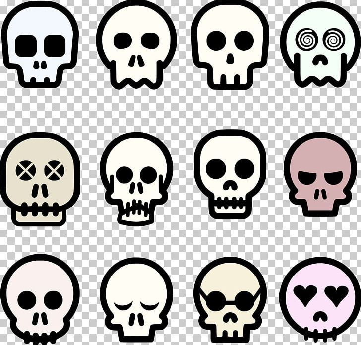 Skull Drawing Cartoon Png Clipart Body Jewelry Bone Cartoon