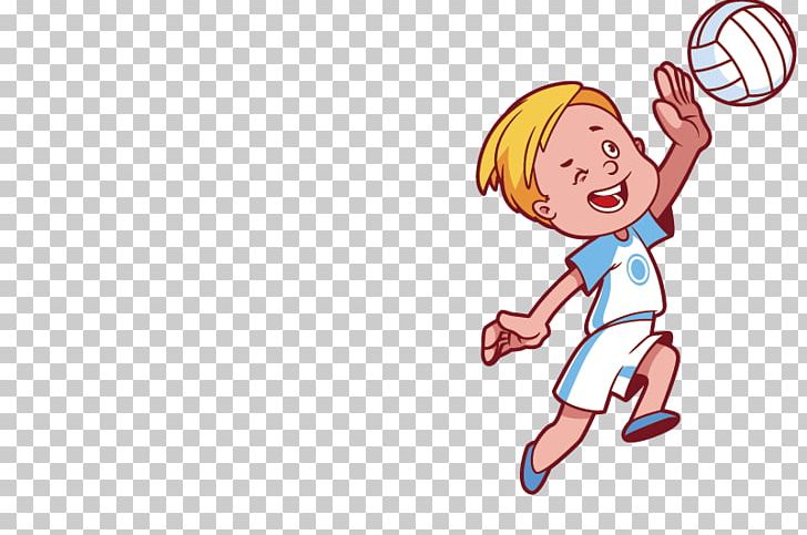 Beach Volleyball Child PNG, Clipart, Arm, Beach Volleyball, Boy, Cartoon, Child Free PNG Download