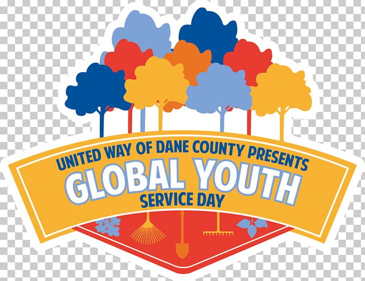 Global Youth Service Day Logo National Philanthropy Day Graphic Design We Run PNG, Clipart, Area, Behance, Brand, Club, County Free PNG Download