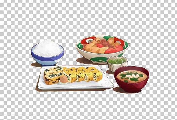 Omelette Bacon Stuffing Sushi Meatloaf PNG, Clipart, Anime, Bowl, Breakfast, Cooked Rice, Cooking Free PNG Download