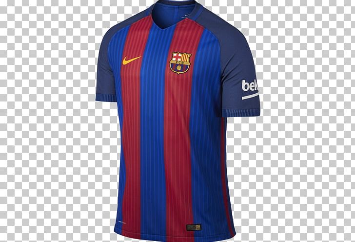2015–16 FC Barcelona Season T-shirt UEFA Champions League Jersey PNG, Clipart, 2017, Active Shirt, Barcelona, Blue, Clothing Free PNG Download