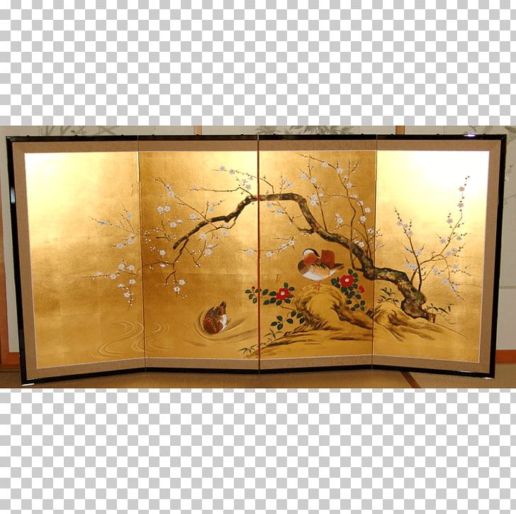 Byōbu Folding Screen Heian Period Japanese Painting PNG, Clipart, Art, Artwork, Chairish, Edo Period, Folding Screen Free PNG Download