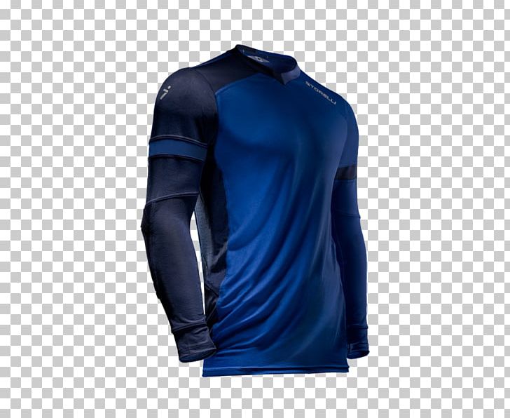 T-shirt Storelli ExoShield Gladiator Goalkeeper Jersey Storelli ExoShield GK Gladiator Shirt Black Strike PNG, Clipart, Active Shirt, Clothing, Cobalt Blue, Electric Blue, Football Free PNG Download