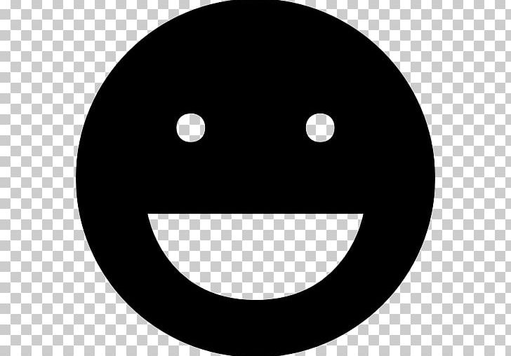 Emoticon Computer Icons Smiley Laughter Emoji PNG, Clipart, Area, Black, Black And White, Circle, Computer Icons Free PNG Download