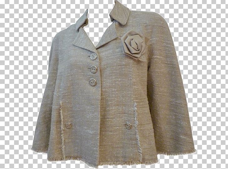 Beige Jacket Wool PNG, Clipart, Beige, Blouse, Button, Chanel, Clothing Free PNG Download