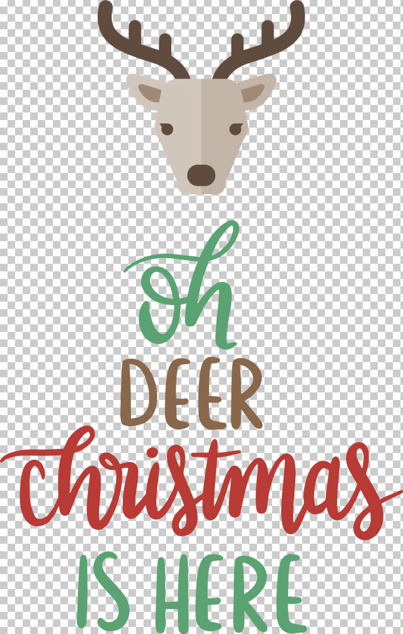 Christmas Is Here PNG, Clipart, Antler, Biology, Christmas Is Here, Deer, Logo Free PNG Download