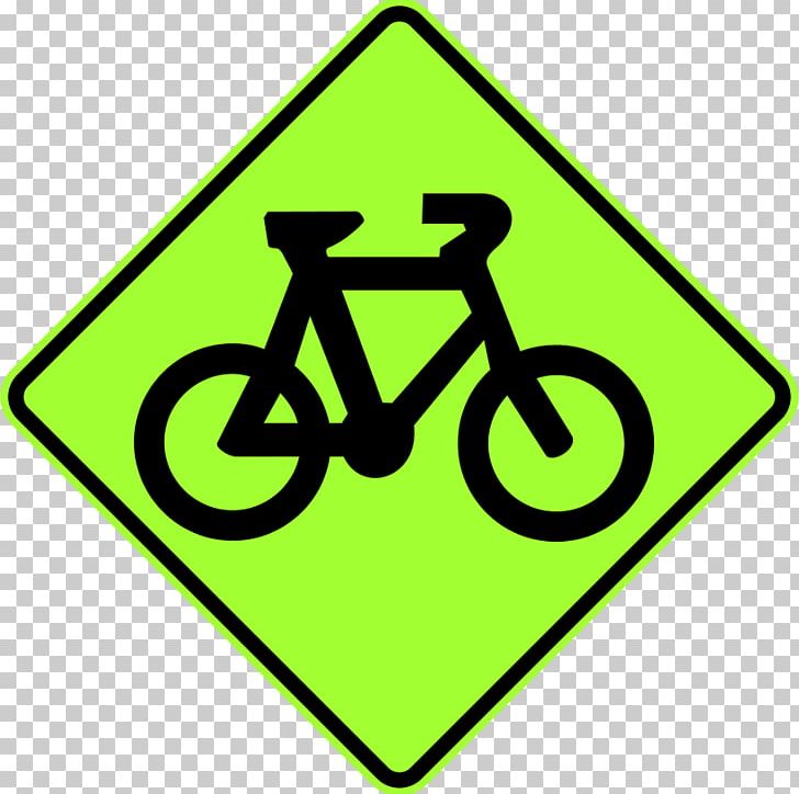Bicycle Traffic Sign Warning Sign Road Cycling PNG, Clipart, Area, Bicycle, Bicycles, Cycling, Green Free PNG Download