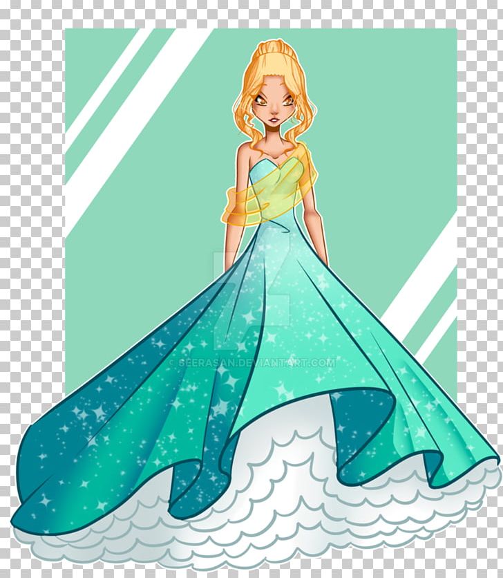 Daphne Bloom Drawing Ball Gown Dress PNG, Clipart, Aqua, Art, Ball, Ballgown, Ball Gown Free PNG Download