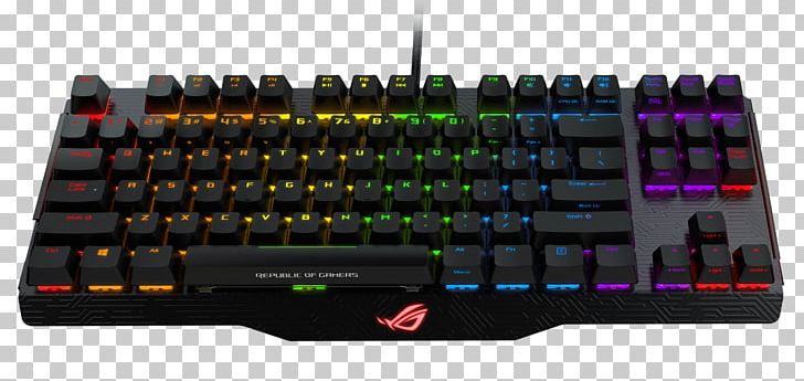 Computer Keyboard ASUS Gaming Keypad Numeric Keypads Republic Of Gamers PNG, Clipart, Asus, Backlight, Cherry, Computer Keyboard, Electronic Instrument Free PNG Download