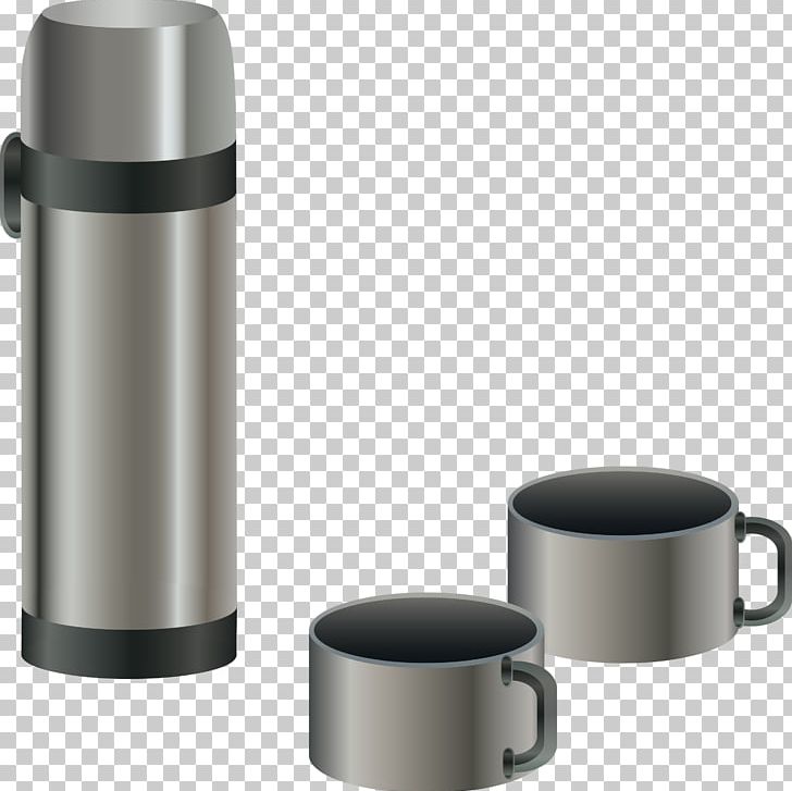 Vacuum Flask Mug Euclidean PNG, Clipart, Beer Mug, Coffee Mug, Coffe Mug, Cup, Cylinder Free PNG Download