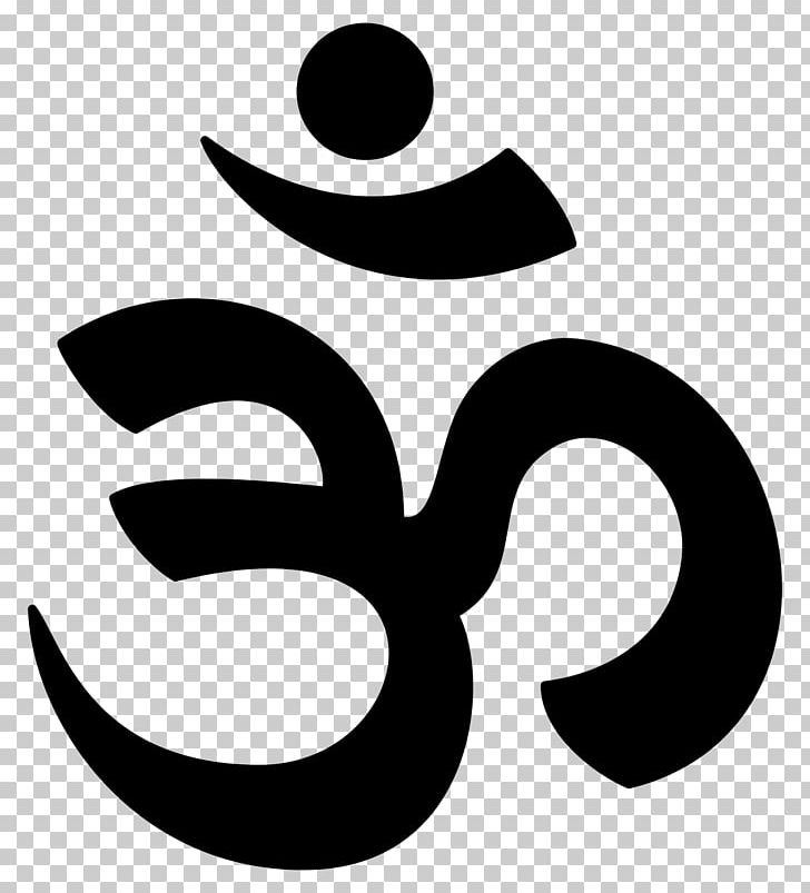 Om Symbol Hinduism Prayer Religion PNG, Clipart, Artwork, Black And White, Brand, Buddhism, Circle Free PNG Download