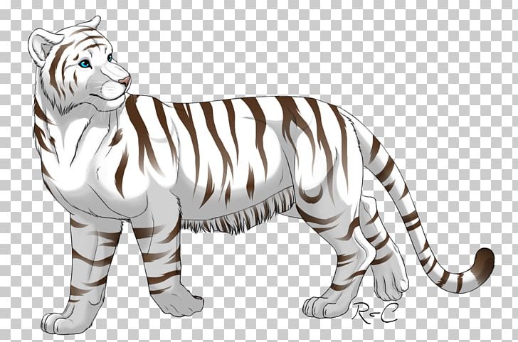 White Tiger & Cubs | Cute anime character, Nekomimi, Character art