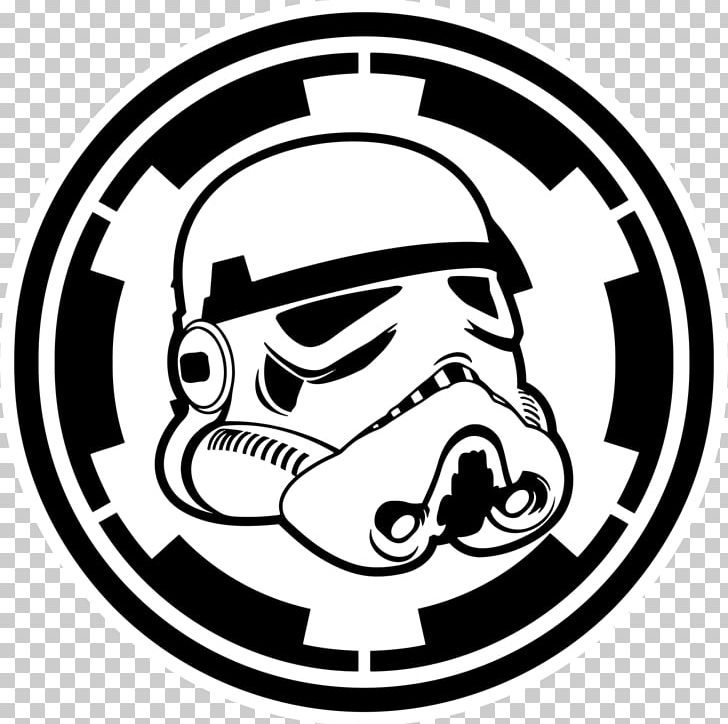 Anakin Skywalker Stormtrooper Galactic Empire Star Wars 501st Legion PNG, Clipart, 501st Legion, Anakin Skywalker, Area, Black And White, Circle Free PNG Download