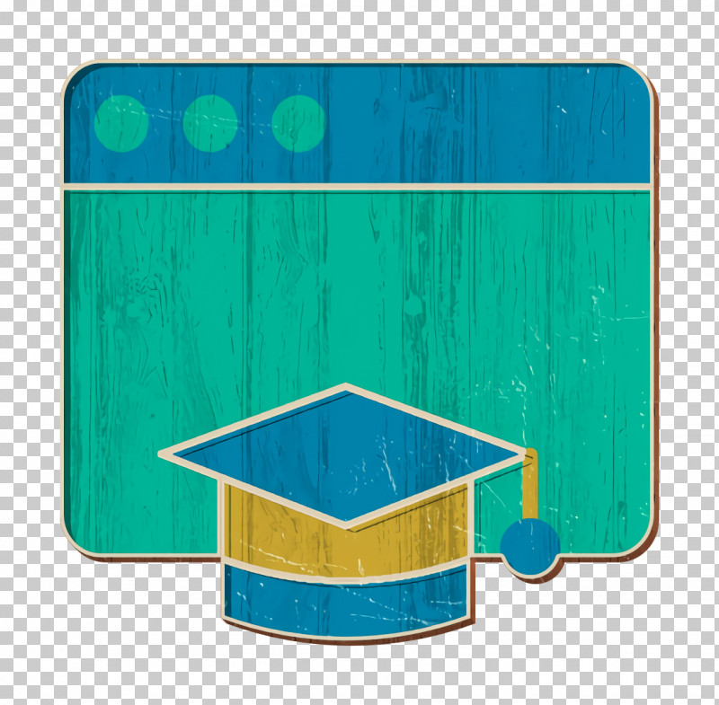 School Icon Seo And Web Icon Education Icon PNG, Clipart, Aqua, Education Icon, Green, Rectangle, School Icon Free PNG Download