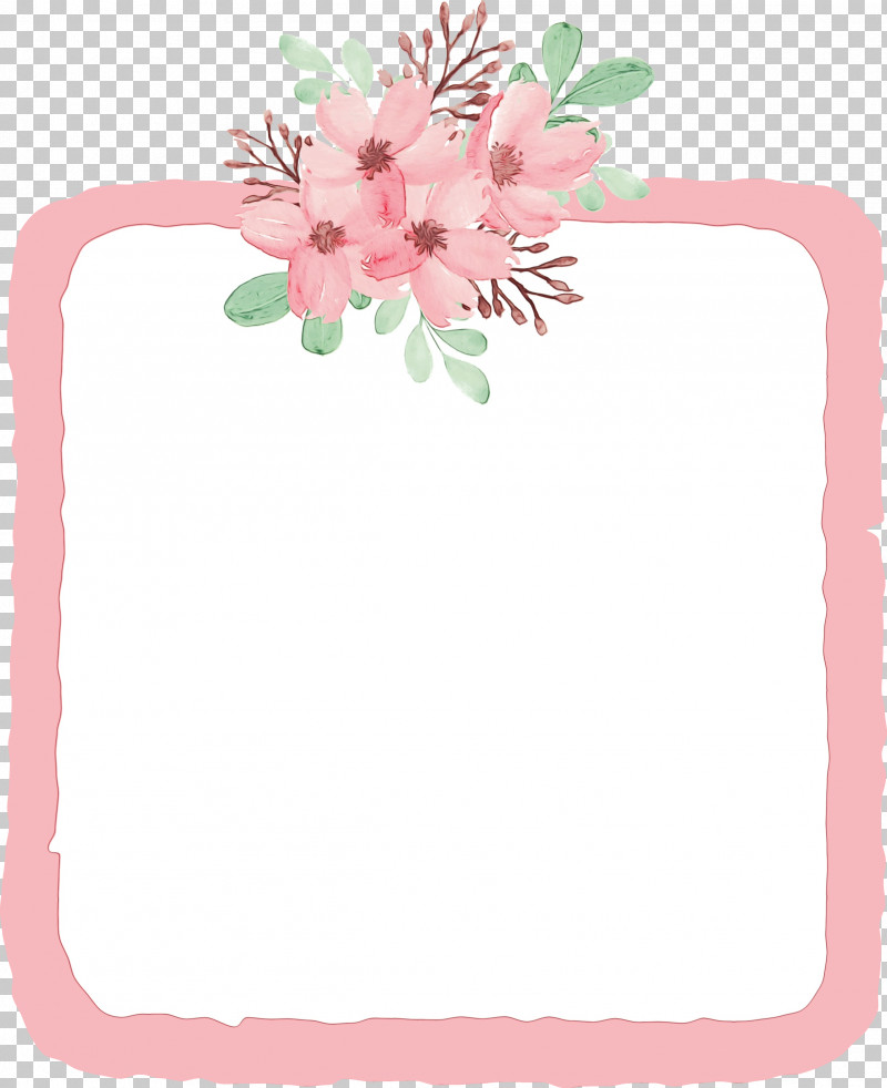 Floral Design PNG, Clipart, Cherry Blossom, Film Frame, Floral Design, Flower Frame, Paint Free PNG Download