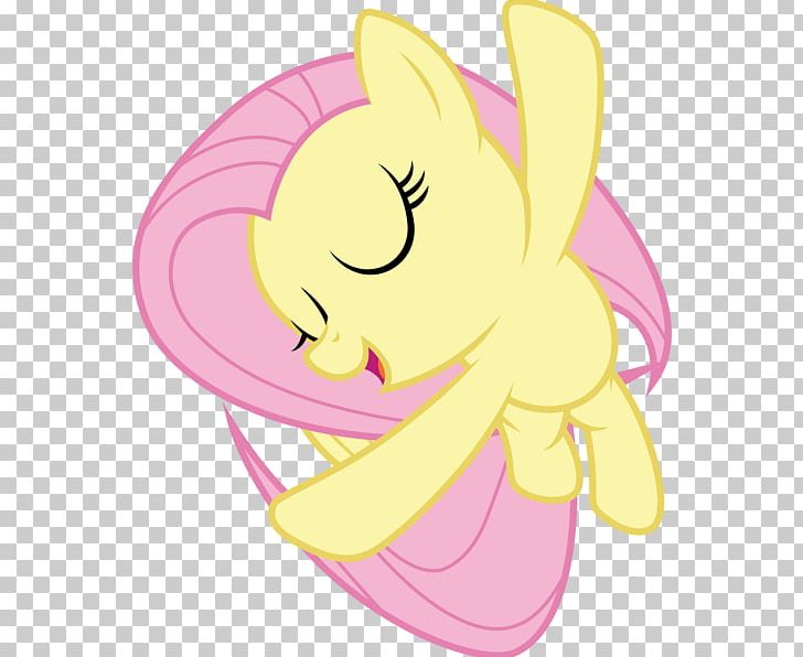 fluttershy flying