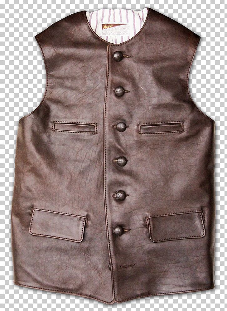 Waistcoat Flight Jacket Clothing Leather PNG, Clipart, A2 Jacket, Brown, Button, Clothing, Coat Free PNG Download