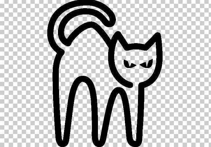 Black Cat Computer Icons Kitten PNG, Clipart, Animal, Animals, Area, Black, Black And White Free PNG Download