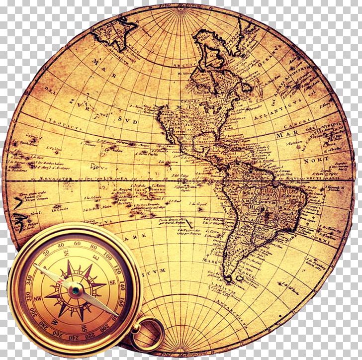nautical world map