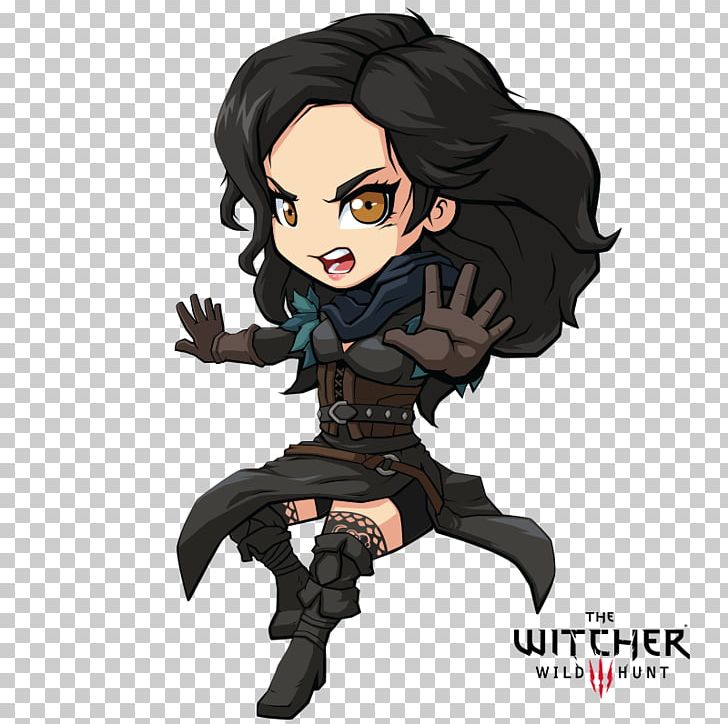 The Witcher 3: Wild Hunt Geralt Of Rivia Yennefer Drawing PNG, Clipart, Action Figure, Andrzej Sapkowski, Anime, Art, Black Hair Free PNG Download