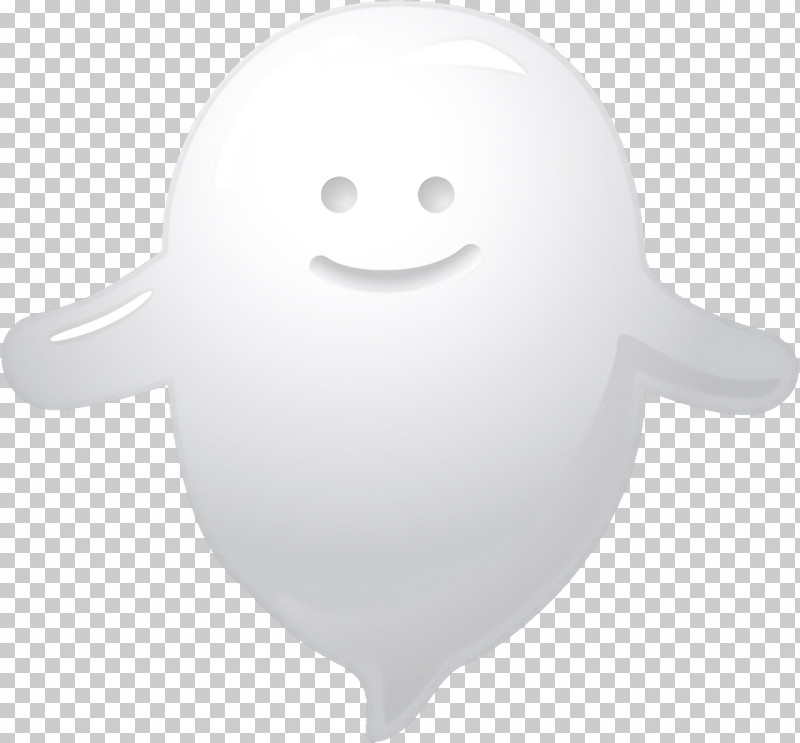 Ghost Halloween PNG, Clipart, Ghost, Halloween, Smile Free PNG Download