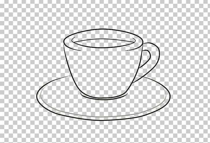 Tableware Saucer Coffee Cup PNG, Clipart, Area, Artwork, Black And White, Coffee Cup, Cup Free PNG Download