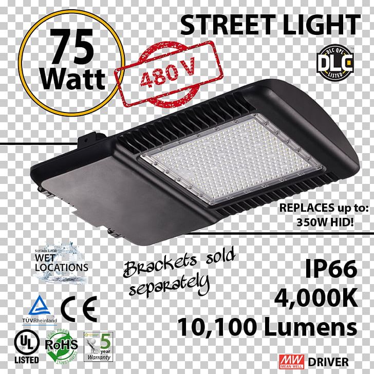 LED Street Light Lighting High-intensity Discharge Lamp Light Fixture PNG, Clipart, Angle, Automotive Exterior, Auto Part, Car Park, Electric Potential Difference Free PNG Download