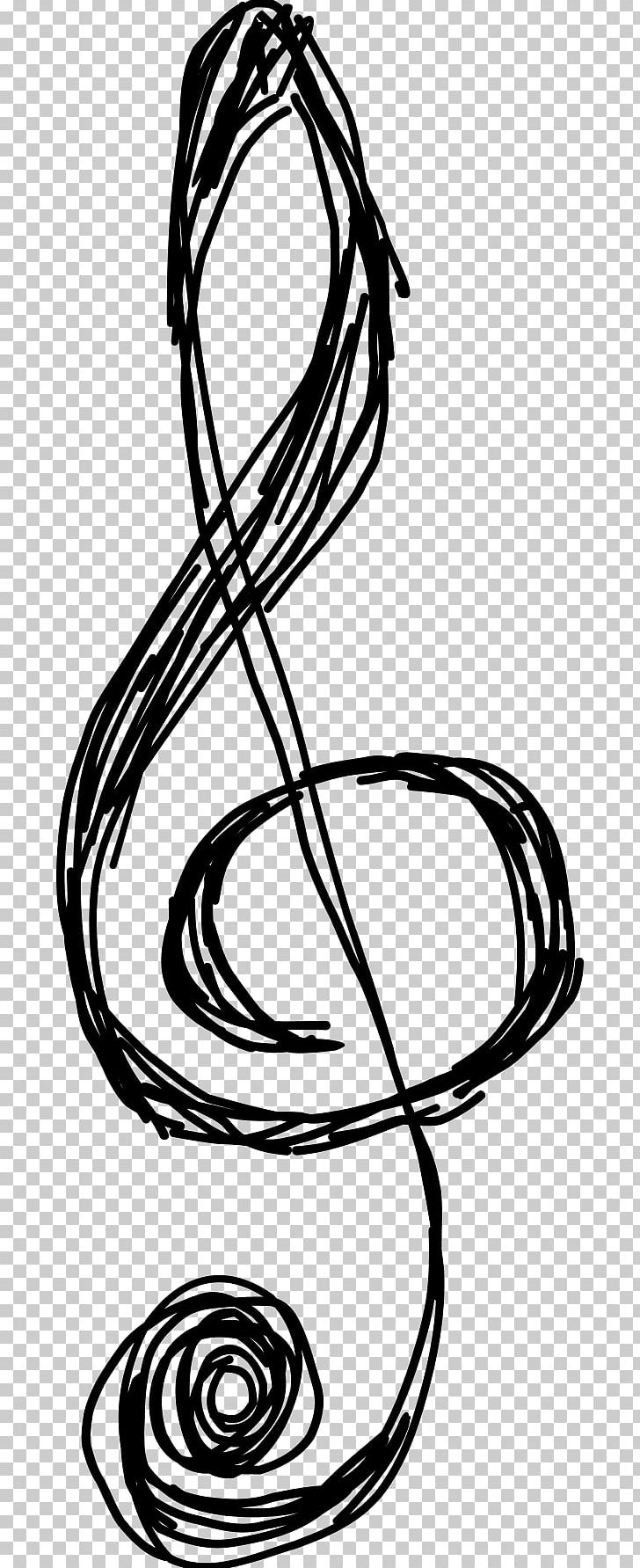 Treble Clef Drawing Musical Note PNG, Clipart, Art, Bass, Black And White, Circle, Clef Free PNG Download