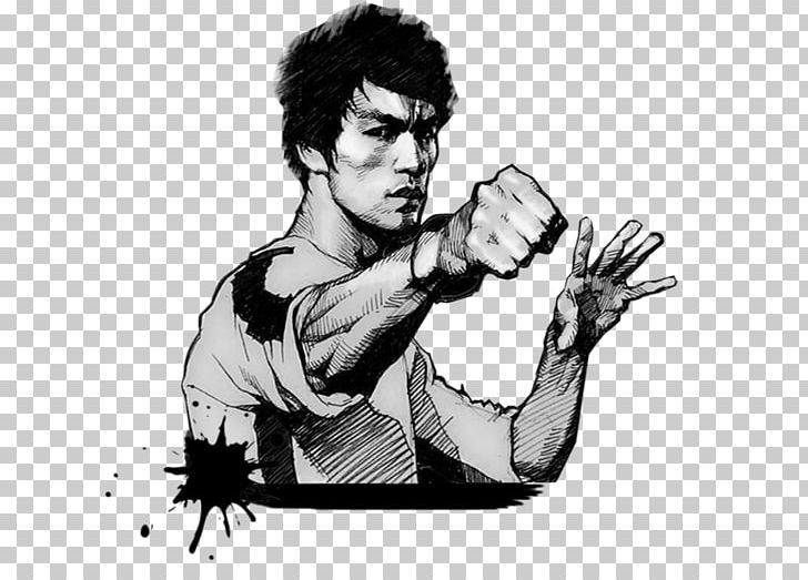 Statue Of Bruce Lee Dragon: The Bruce Lee Story Cartoon PNG, Clipart, Arm, Art, Black And White, Celebrities, Dragon The Bruce Lee Story Free PNG Download