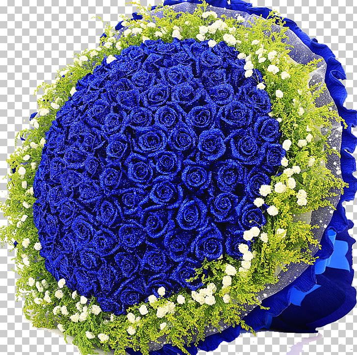 Blue Rose Flower Bouquet Nosegay PNG, Clipart, Annual Plant, Beach Rose, Blomsterbutikk, Blue, Blue Rose Free PNG Download