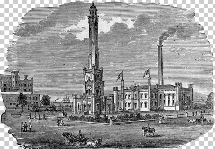 Old Chicago Water Tower District Water Cribs In Chicago Great Chicago Fire Building PNG, Clipart, Ancient History, Building, Chicago, Facade, Great Chicago Fire Free PNG Download