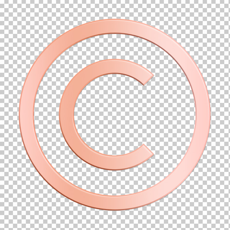 Marketing Icon Copyright Icon PNG, Clipart, Circle, Copyright Icon, Marketing Icon, Material Property, Peach Free PNG Download