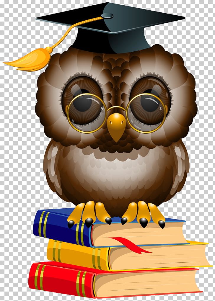 Owl Cartoon Illustration PNG, Clipart, Beak, Bird, Bird Of Prey, Book, Cartoon Free PNG Download