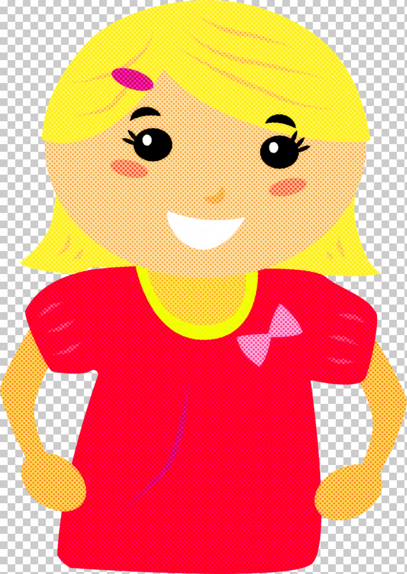 Cartoon Yellow Finger Child Smile PNG, Clipart, Cartoon, Child, Finger, Gesture, Smile Free PNG Download