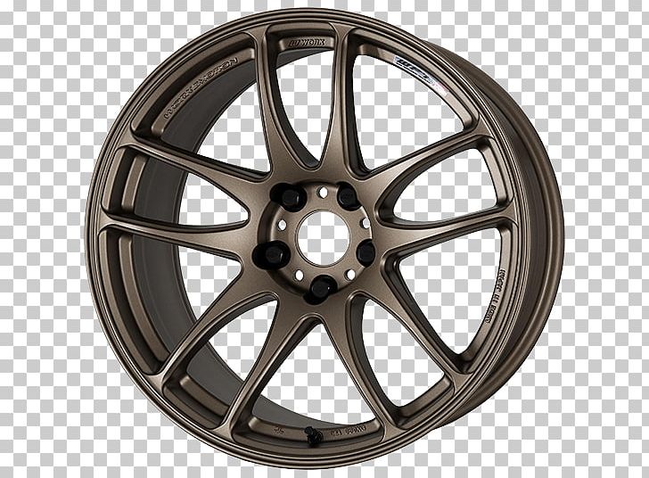 Car WORK Wheels Rim Enkei Corporation PNG, Clipart, Alloy Wheel, Automotive Tire, Automotive Wheel System, Auto Part, Bronze Free PNG Download